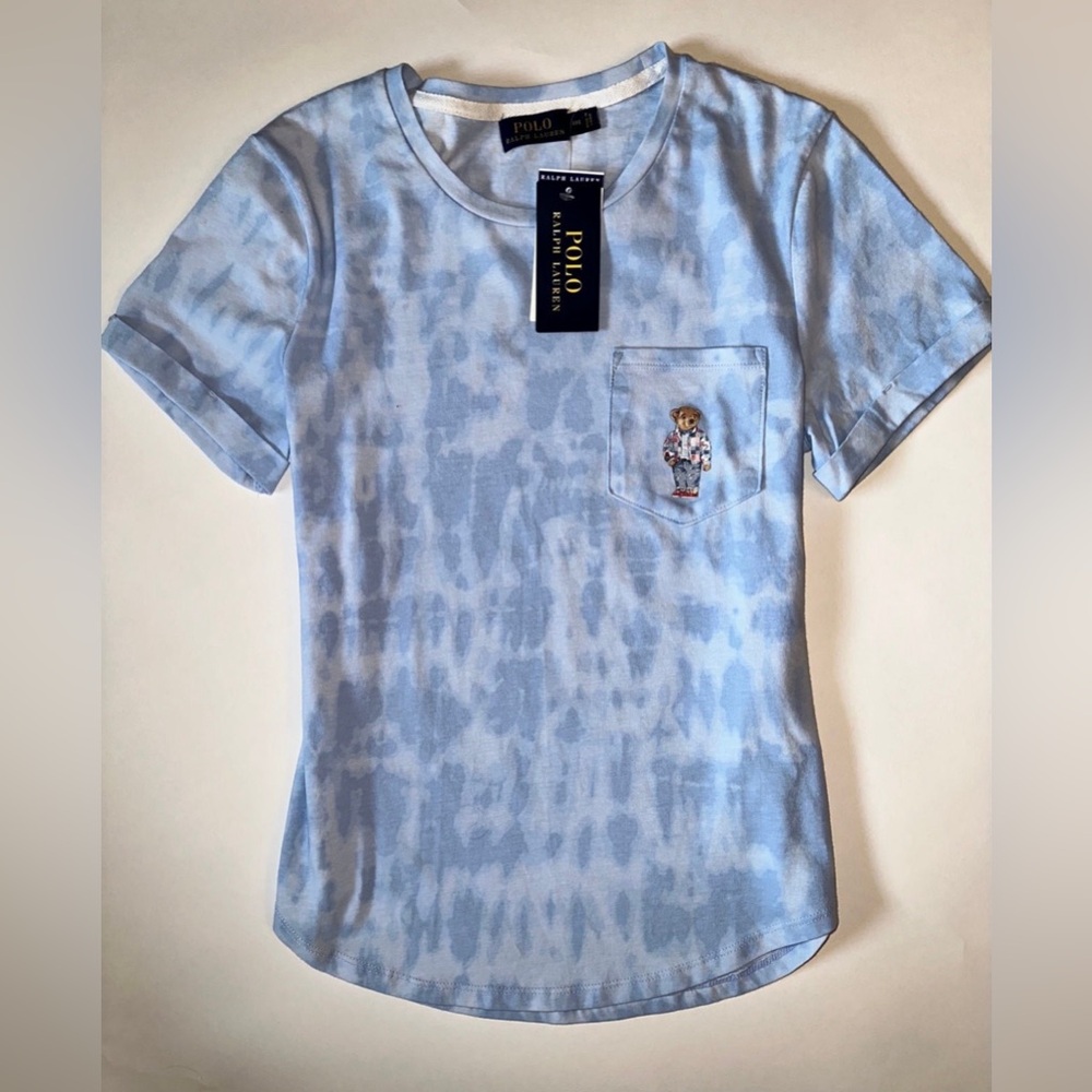 Ralph Lauren Polo Bear Pocket T-shirt Women’s Size XS